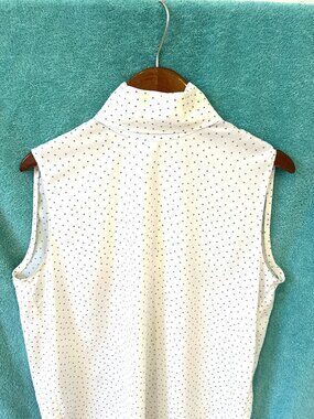 Christian Dior sleeveless turtleneck top